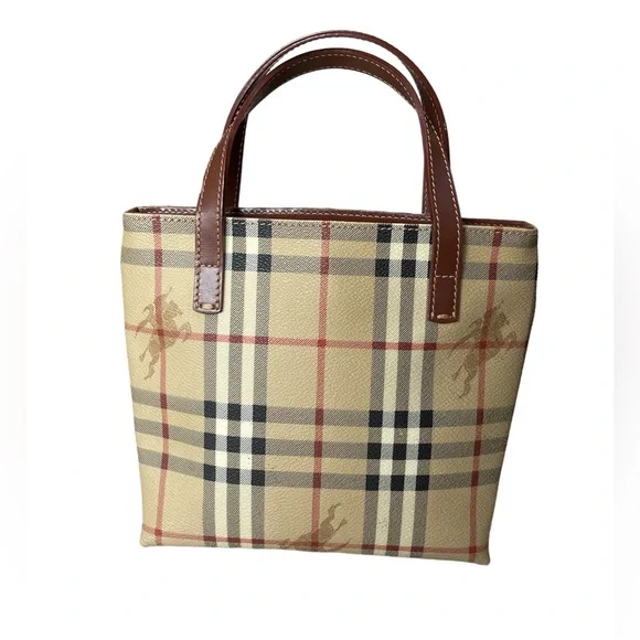 Authentic small Burberry Tote - Picture 1 of 16